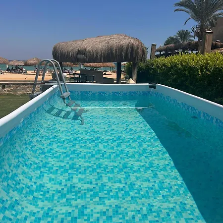 Beachfront Sokhna Chalet W Private Pool Ain Sukhna Exterior photo