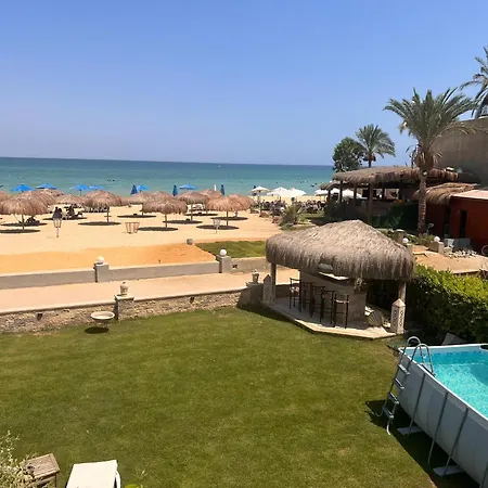 Beachfront Sokhna Chalet W Private Pool Ain Sukhna Exterior photo